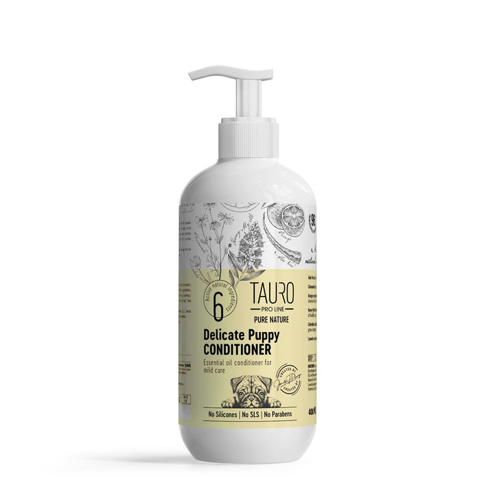 CLEARANCE Tauro Pro Line Pure Nature Delicate Puppy & Kitten Conditioner For Gentle Care Of Puppies & Kittens Sensitive Skin And Coat - SuperiorCare.Pet