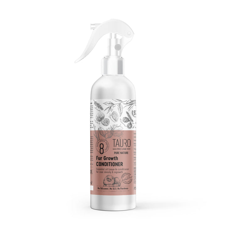 CLEARANCE Tauro Pro Line Pure Nature Fur Growth Leave - In Prompting Conditioner Spray For Daily Pet Skin And Coat Care, Hair Regrowth - SuperiorCare.Pet