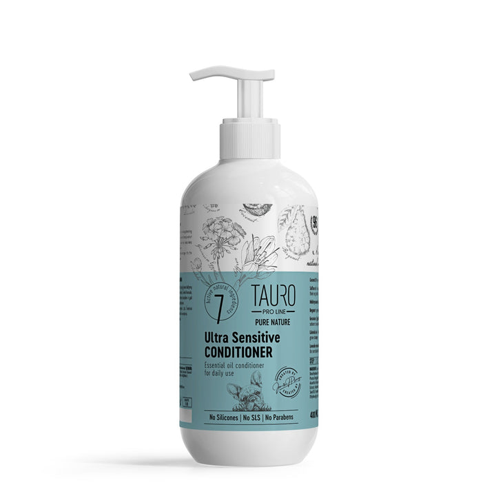 CLEARANCE Tauro Pro Line Pure Nature Ultra Sensitive Dog & Cat Conditioner For Sensitive Skin & Coat Daily Care With Essential Oils - SuperiorCare.Pet