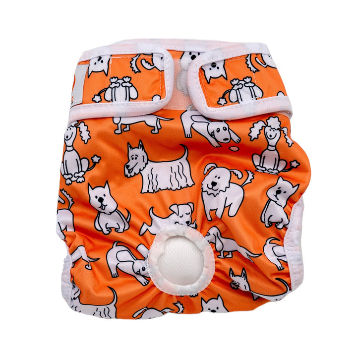 Misoko Washable, Size Adjustable, Puppy Training, High Absorbency Diaper for Female Dogs, with puppies, colar - SuperiorCare.Pet
